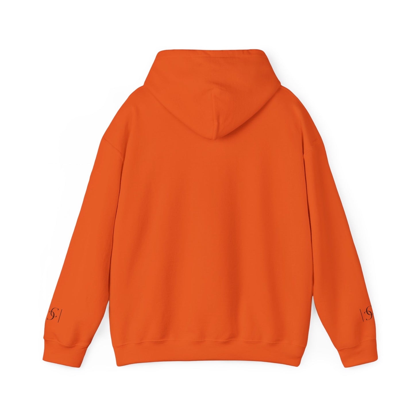 cc (Unisex) multi-color Confident Clothing (ELITE) Luxury Hooded Sweatshirt (black logo)