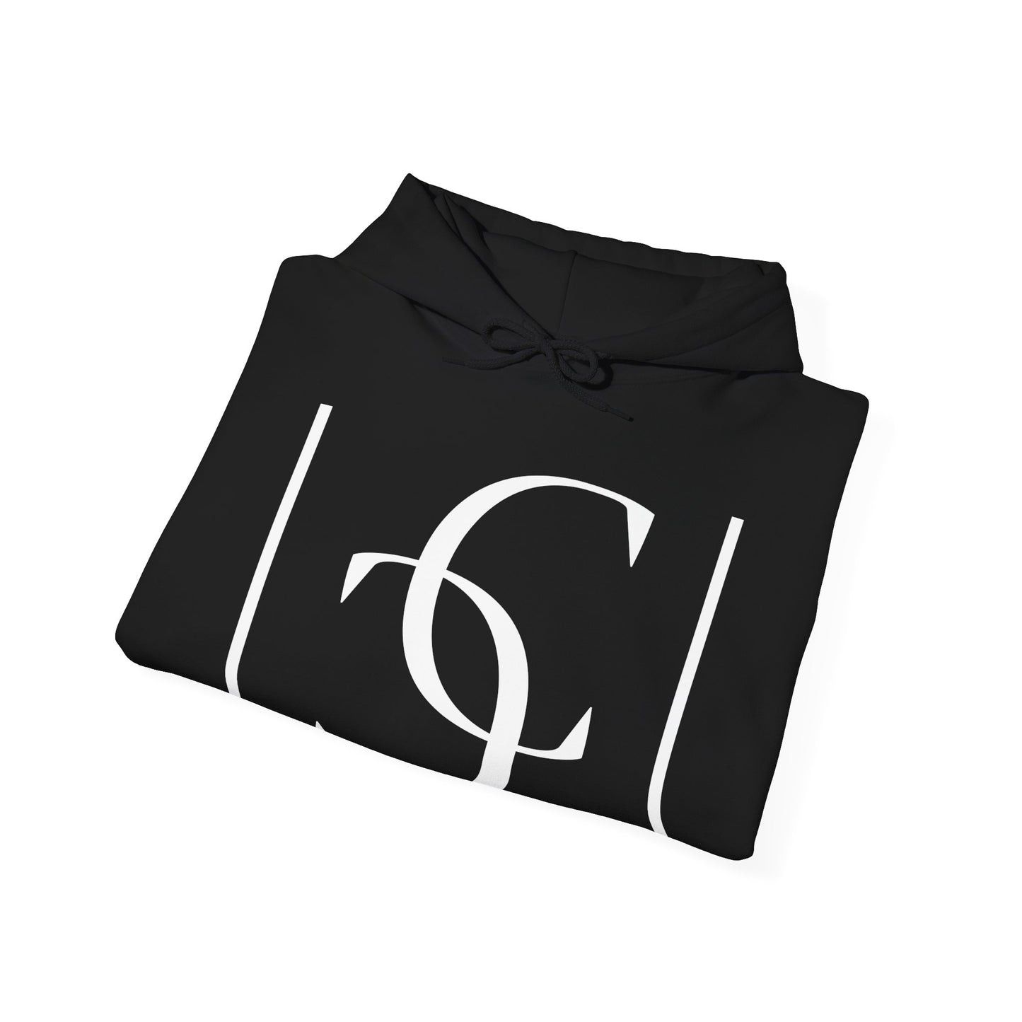 cc (Unisex) multi-color Confident Clothing (ELITE) Luxury Hooded Sweatshirt (white logo)