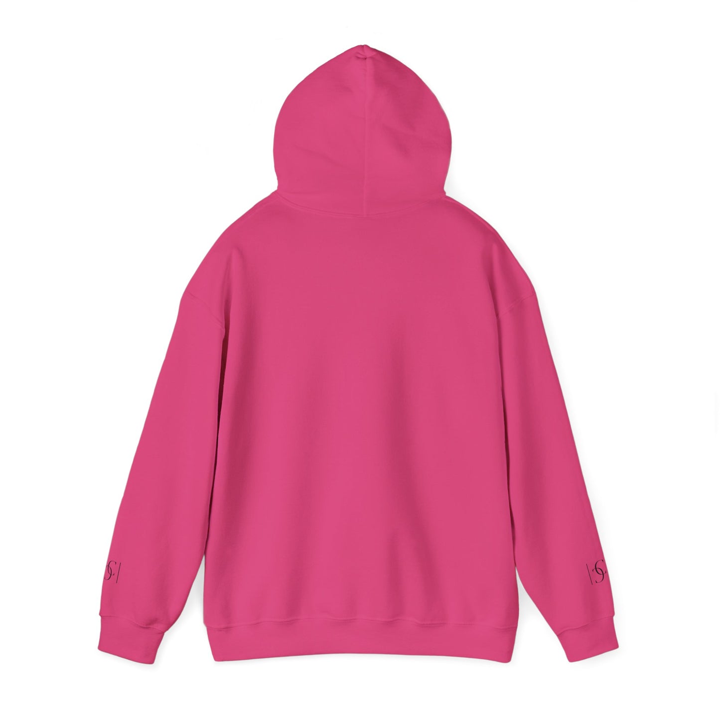 cc (Unisex) multi-color Confident Clothing (ELITE) Luxury Hooded Sweatshirt (black logo)