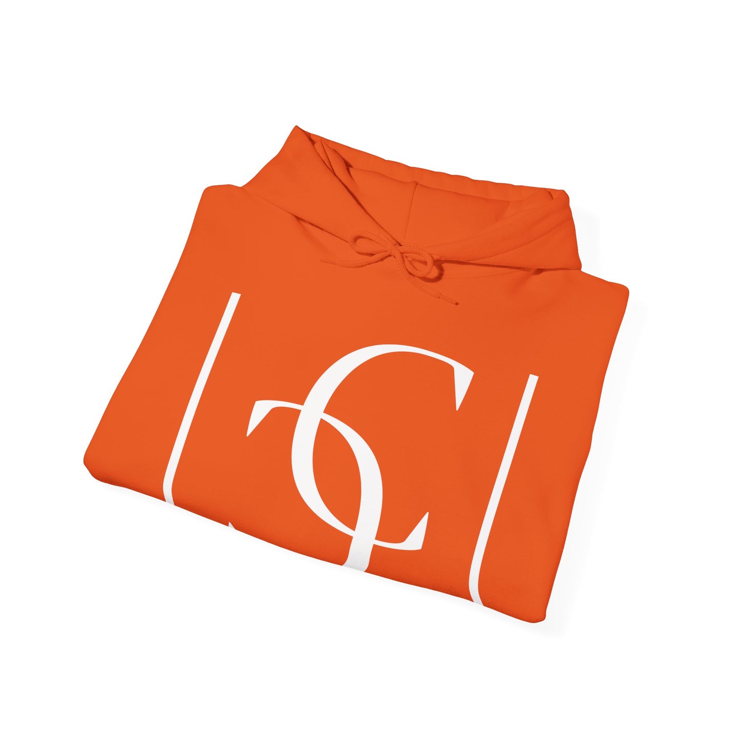 cc (Unisex) multi-color Confident Clothing (ELITE) Luxury Hooded Sweatshirt (white logo)