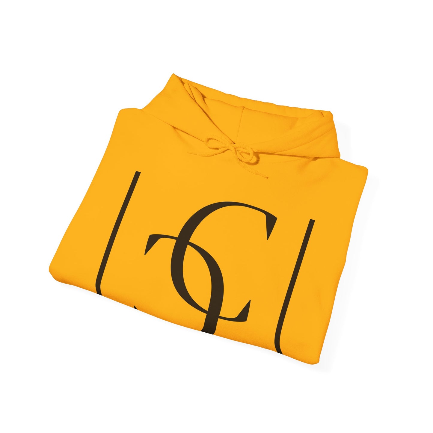 cc (Unisex) multi-color Confident Clothing (ELITE) Luxury Hooded Sweatshirt (black logo)