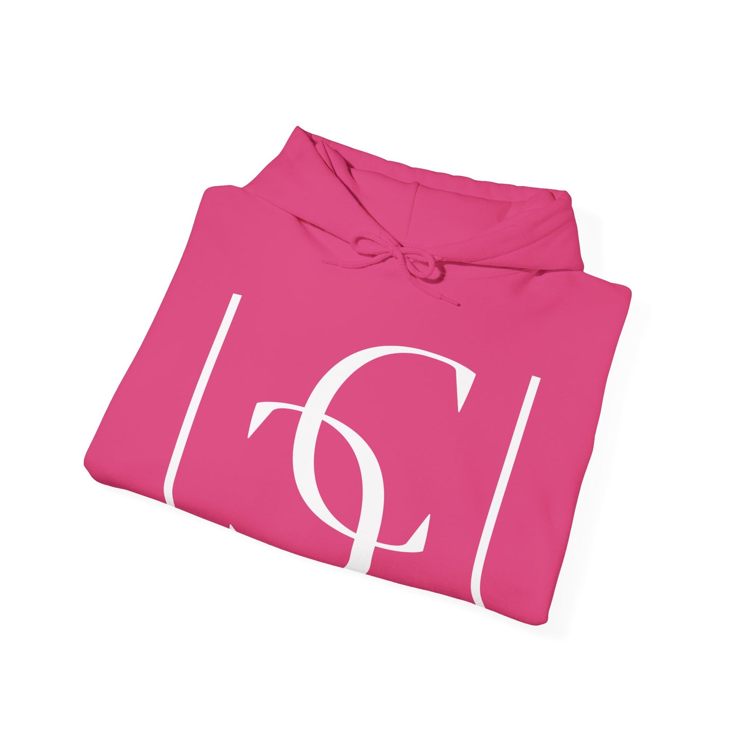 cc (Unisex) multi-color Confident Clothing (ELITE) Luxury Hooded Sweatshirt (white logo)