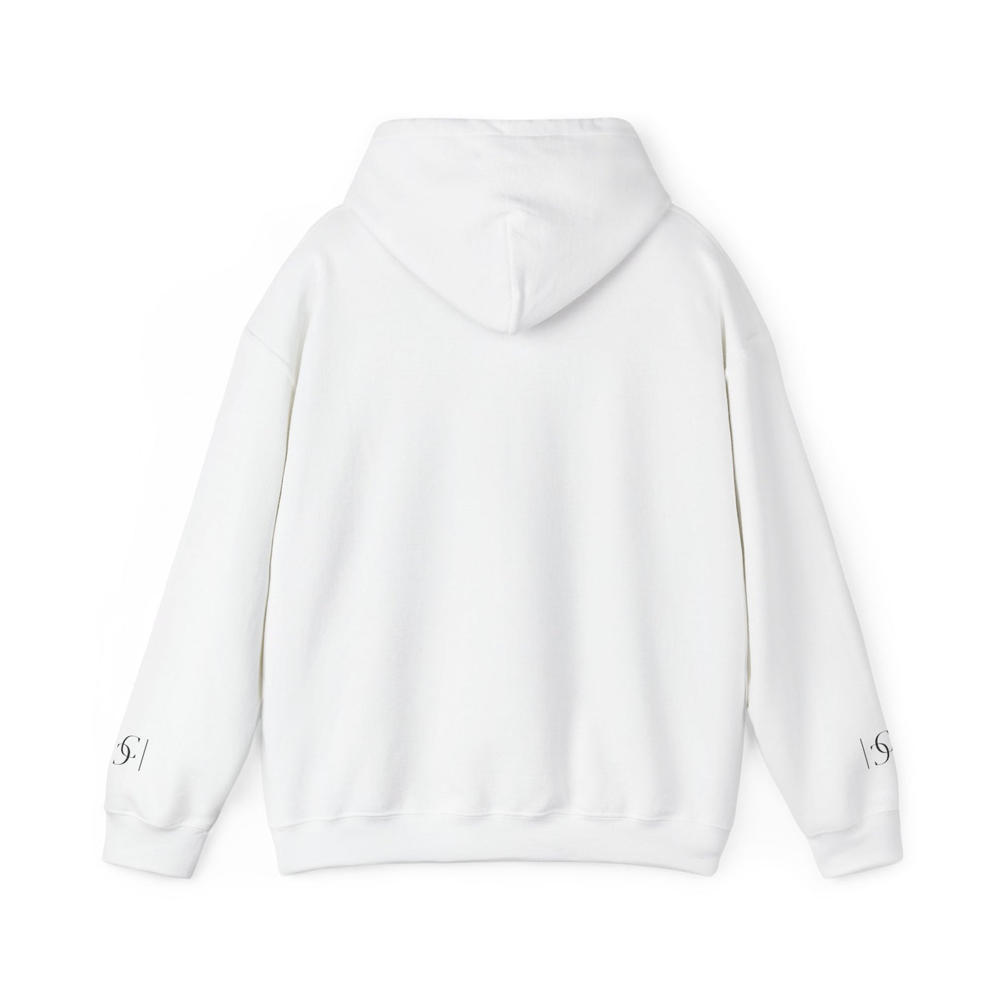 cc (Unisex) multi-color Confident Clothing (ELITE) Luxury Hooded Sweatshirt (black logo)