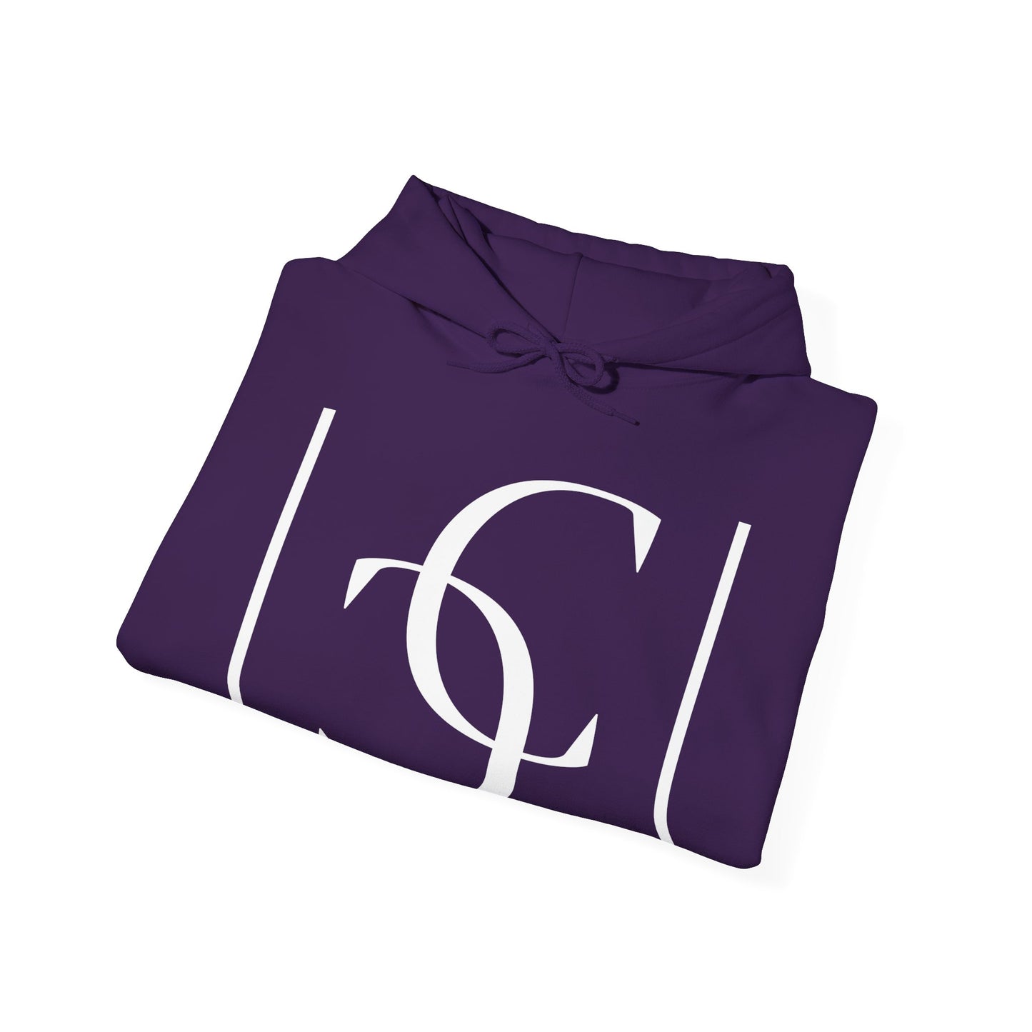 cc (Unisex) multi-color Confident Clothing (ELITE) Luxury Hooded Sweatshirt (white logo)