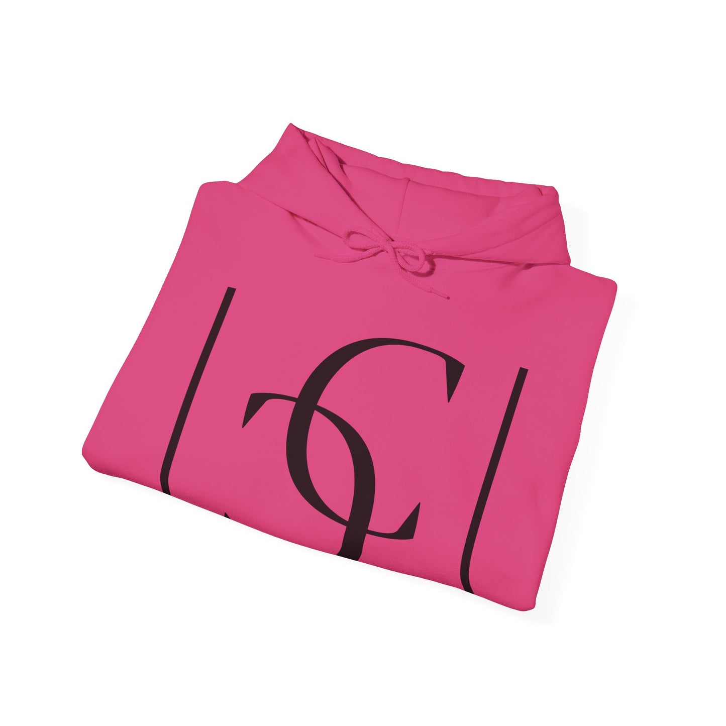 cc (Unisex) multi-color Confident Clothing (ELITE) Luxury Hooded Sweatshirt (black logo)