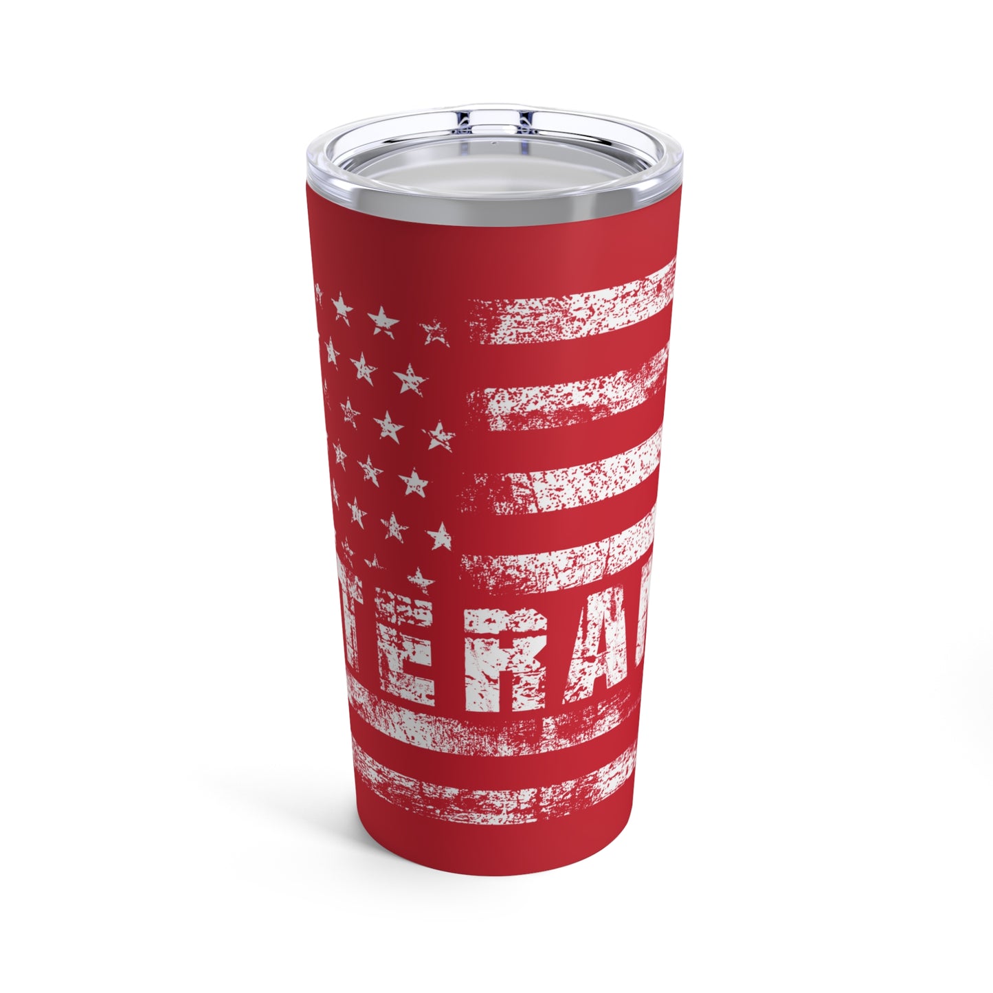 Veteran Tumbler 20oz (red)