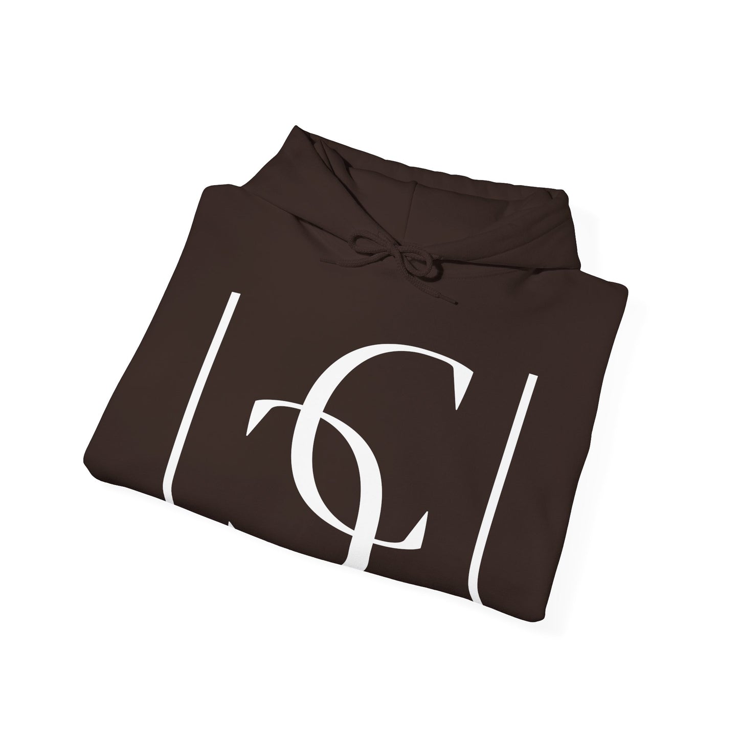 cc (Unisex) multi-color Confident Clothing (ELITE) Luxury Hooded Sweatshirt (white logo)