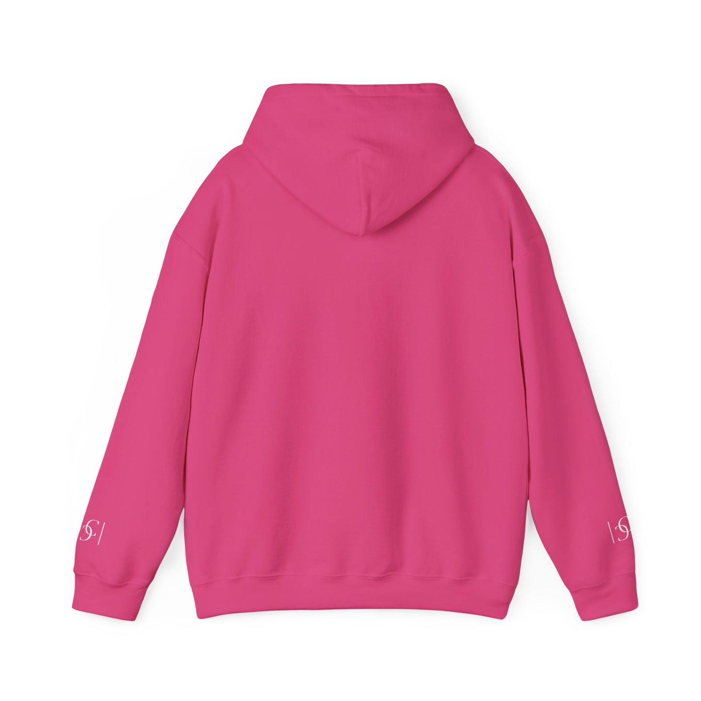 cc (Unisex) multi-color Confident Clothing (ELITE) Luxury Hooded Sweatshirt (white logo)