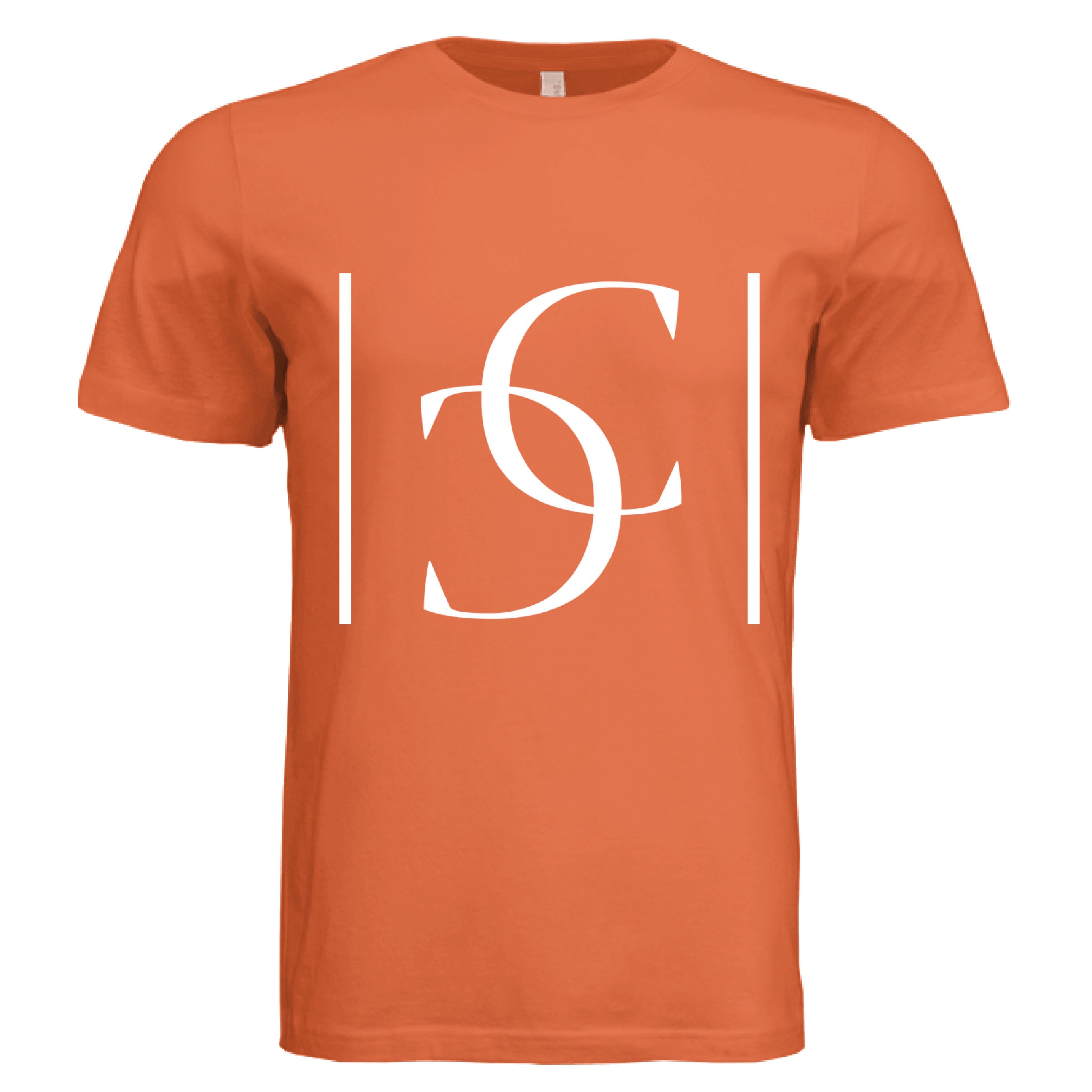 Solid Orange Triblend - FRONT