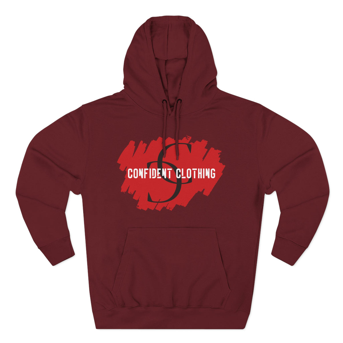 1.6 Confident Clothing Graphic Fleece Hoodie