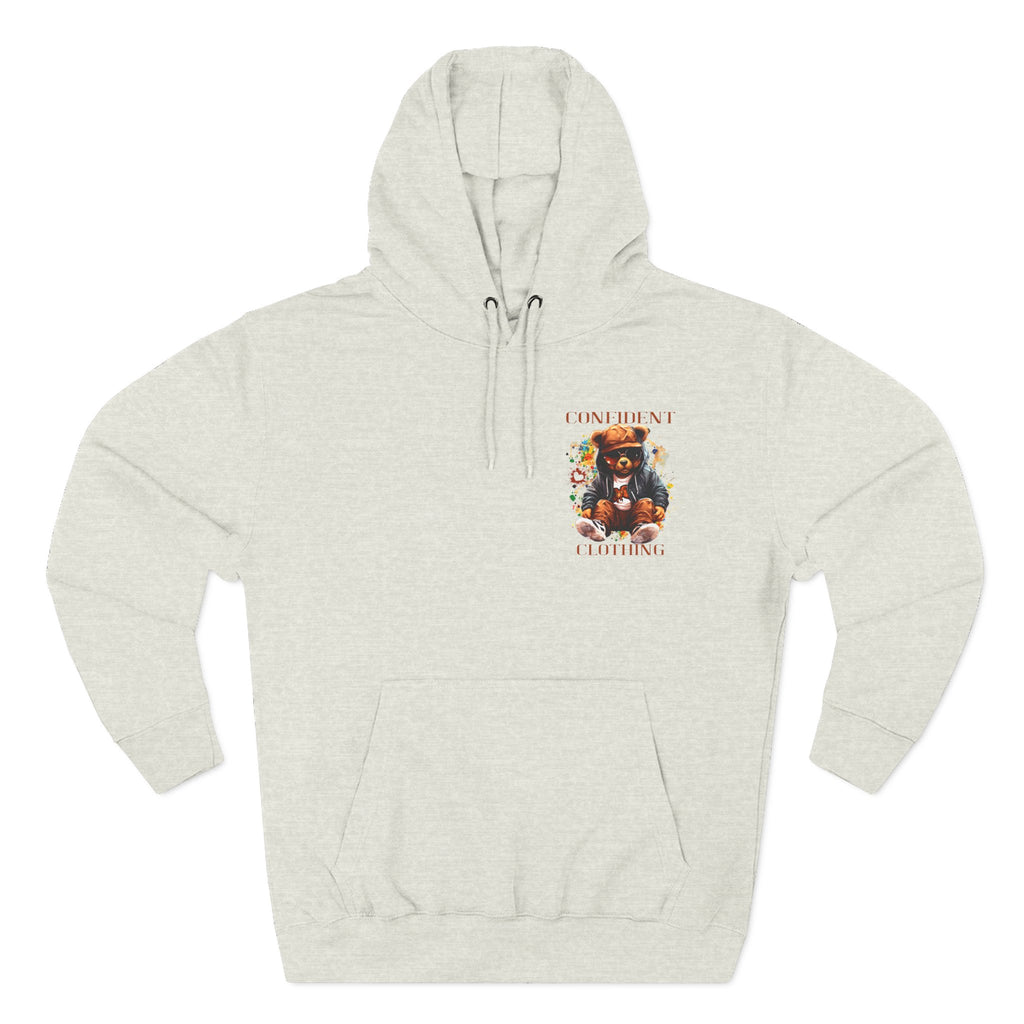 0.4 Confident Clothing Cool Bear Graphic Hoodie