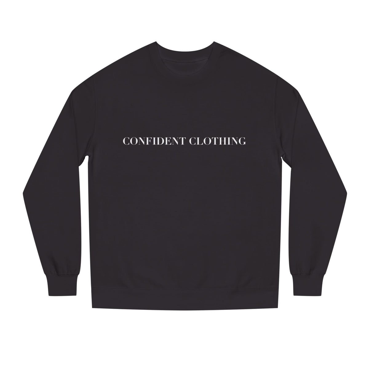 0.8 Confident Clothing Unisex Crew Neck Sweatshirt