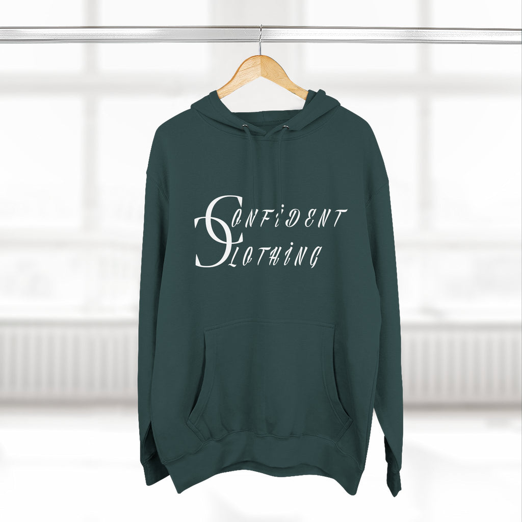0.3 Confident Slaying Inspirational Fleece Hoodie