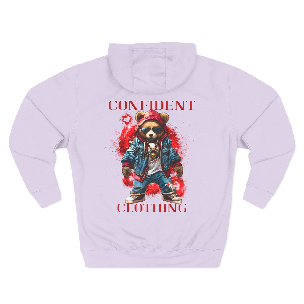 Confident Clothing Galaxy Bear Graphic Hoodie