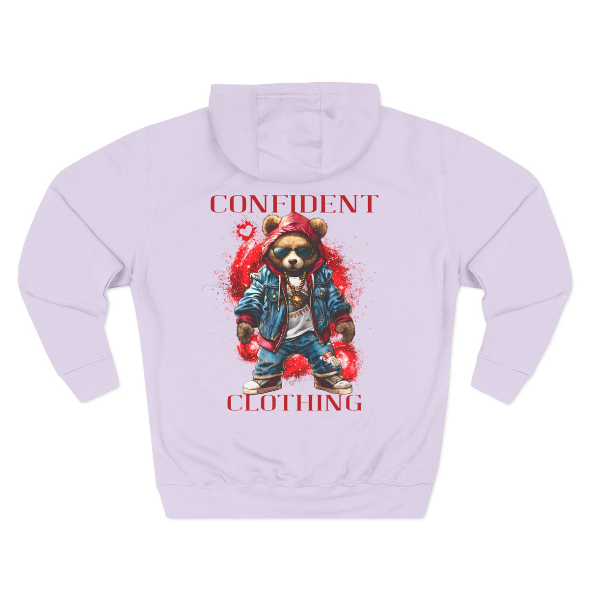 Confident Clothing Galaxy Bear Graphic Hoodie