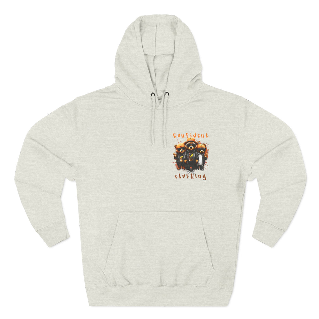 Confident Clothing Raccoon Crew Fleece Hoodie
