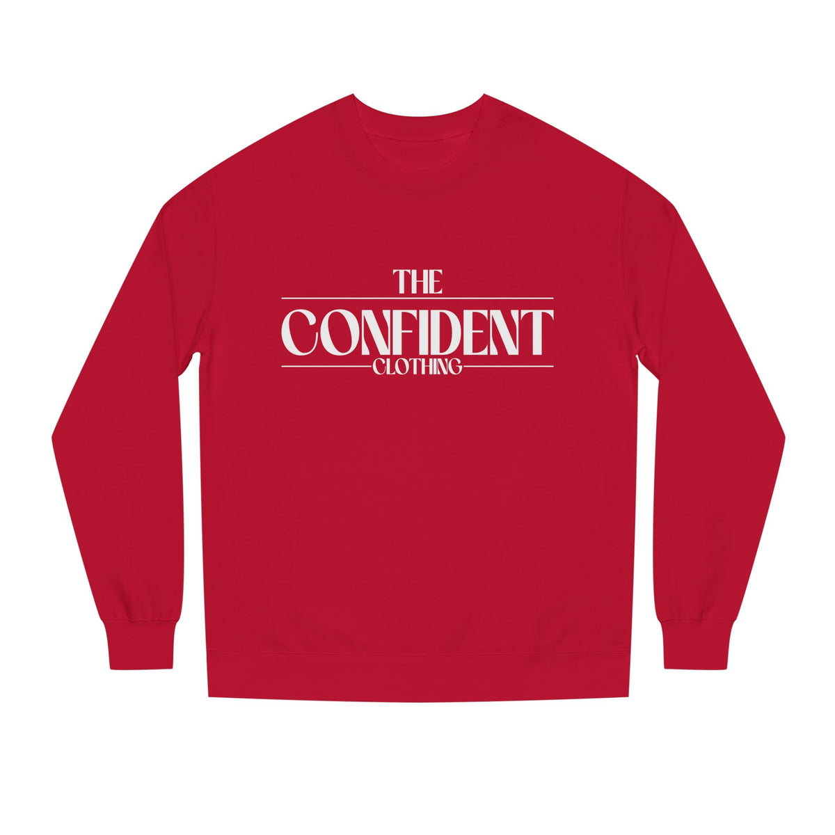 0.3 Confident Clothing Unisex Crew Neck Sweatshirt