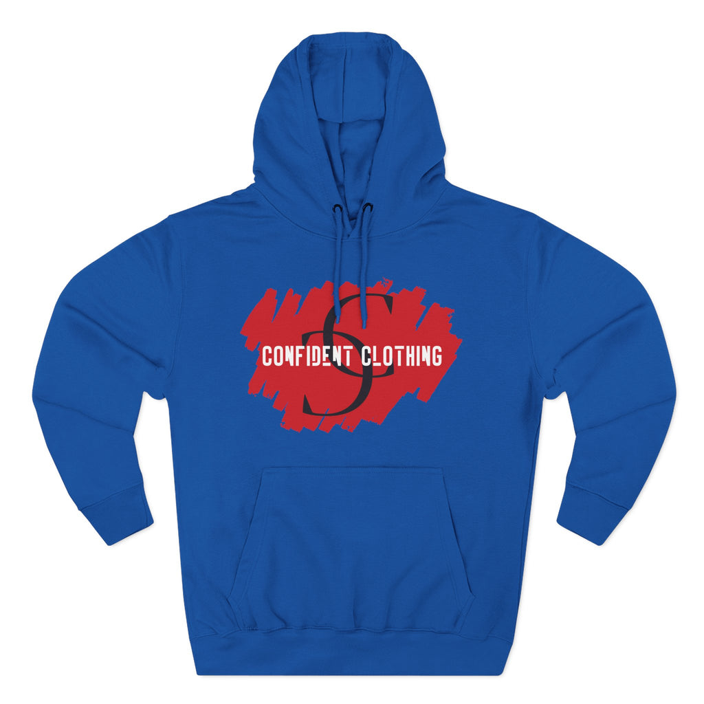 1.6 Confident Clothing Graphic Fleece Hoodie