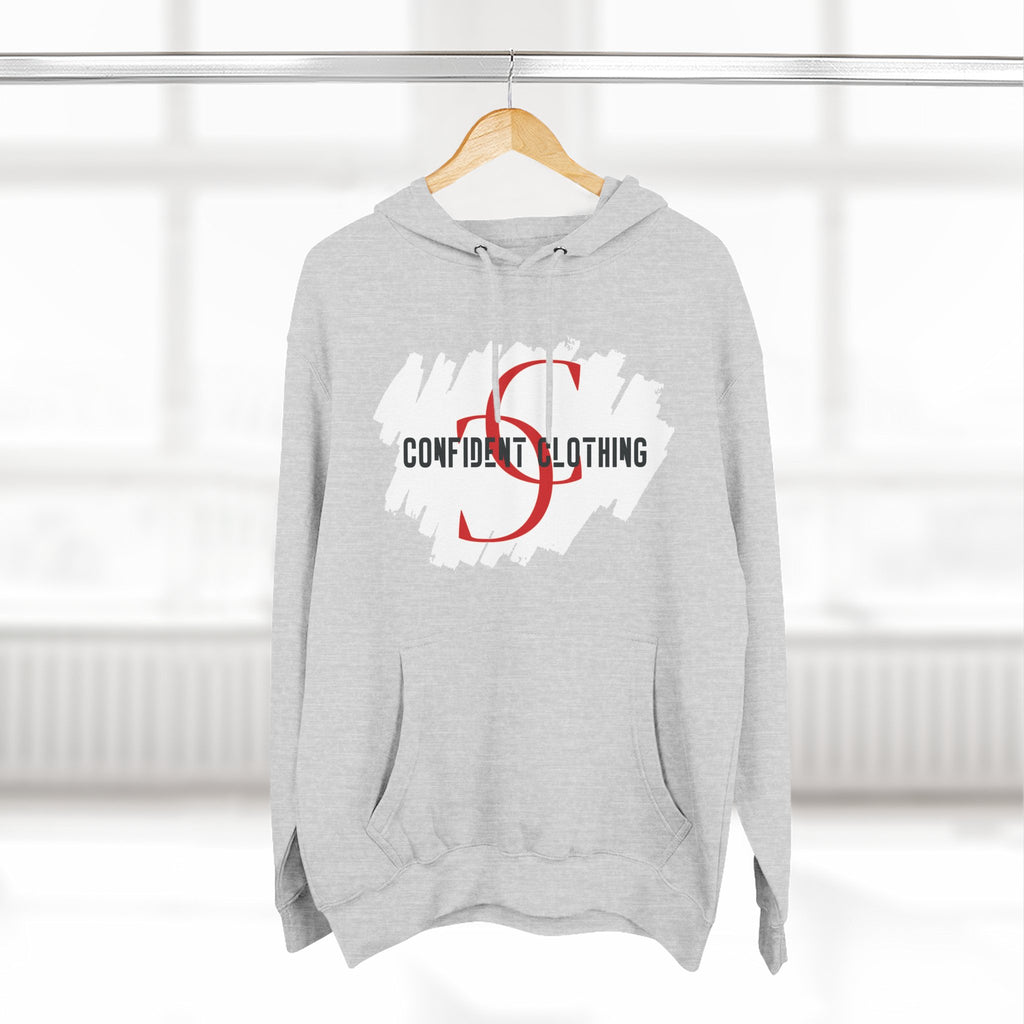 1.8 Confident Clothing Logo Fleece Hoodie