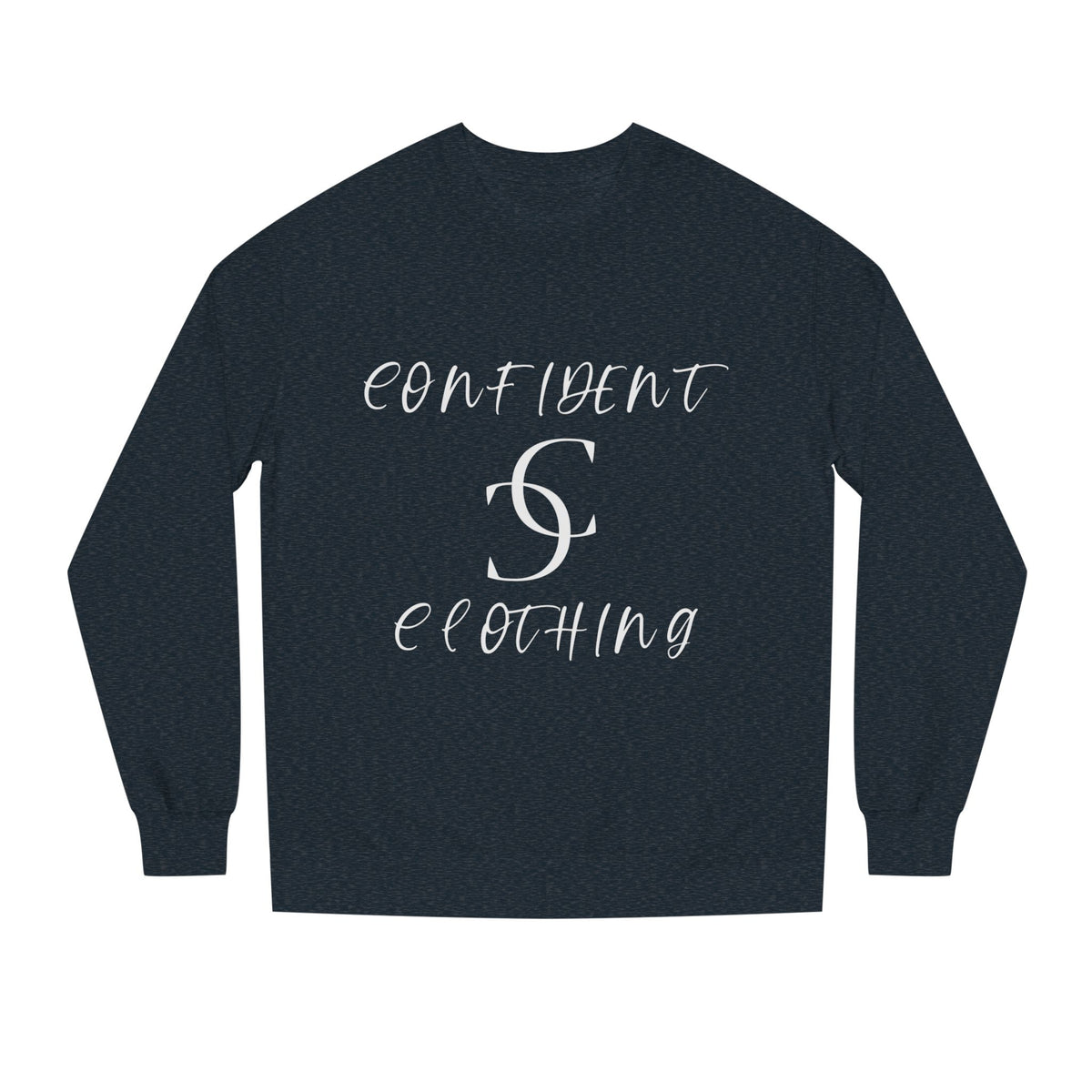 0.6 Confident Clothing Unisex Crew Neck Sweatshirt
