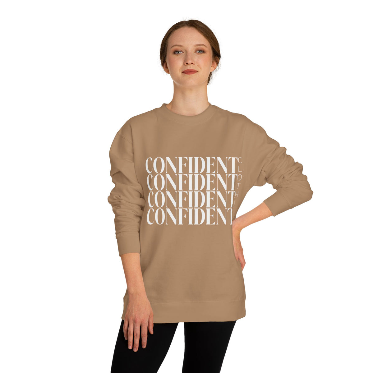 2.2 Confident Clothing Unisex Crew Neck Sweatshirt