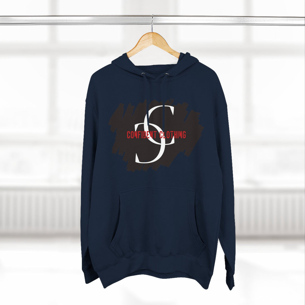 1.9 Confidence Clothing Graphic Fleece Hoodie