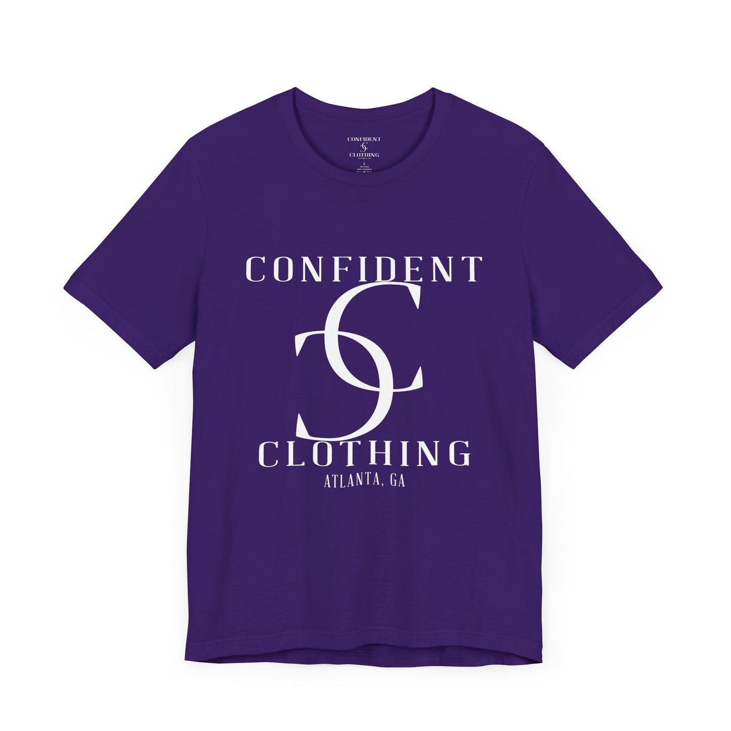 cc (Unisex) Confident Clothing Luxury Short Sleeve Tee