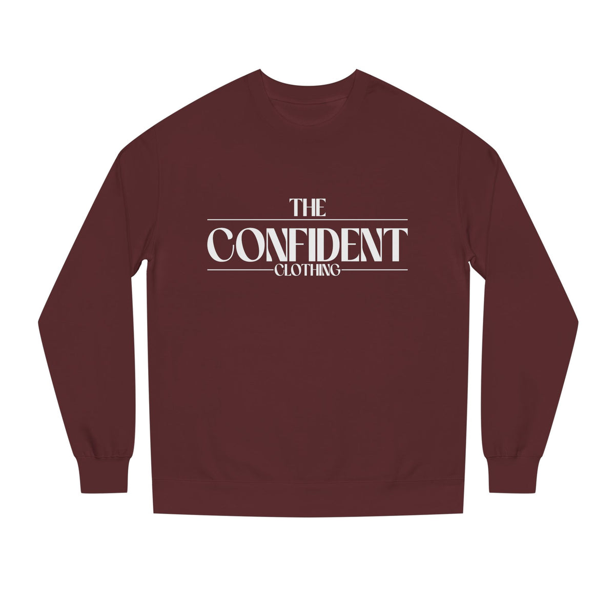 0.3 Confident Clothing Unisex Crew Neck Sweatshirt