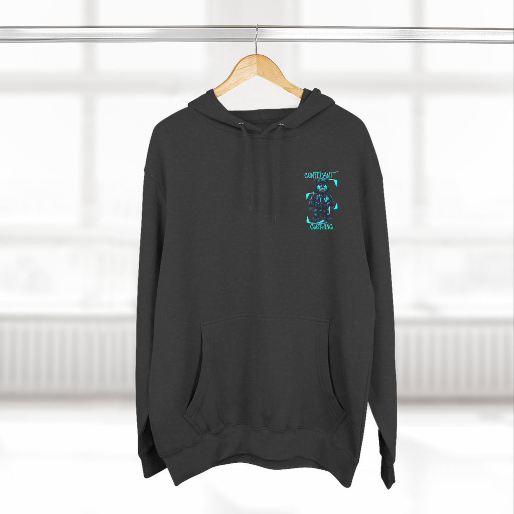 0.12 Confident Clothing Superstar Bear Graphic Fleece Hoodie