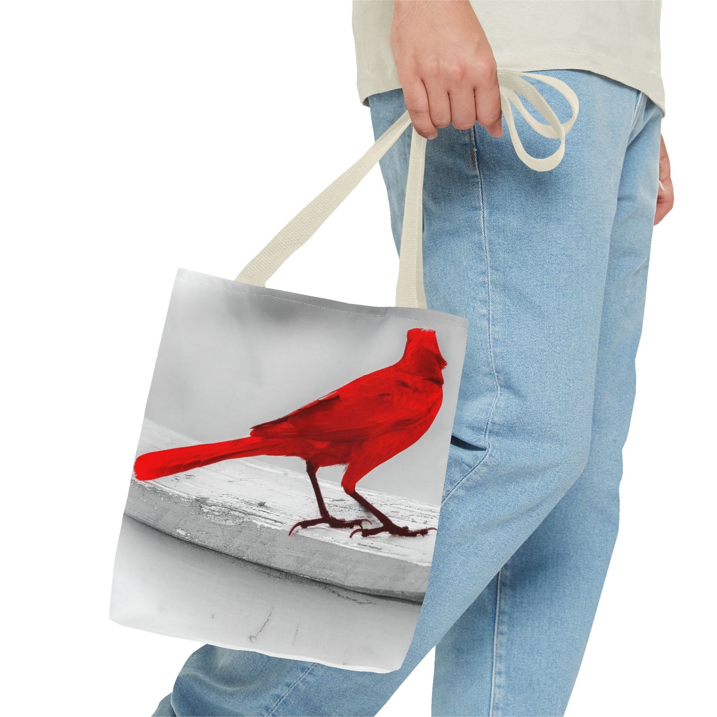 Red Bird Tote Bag