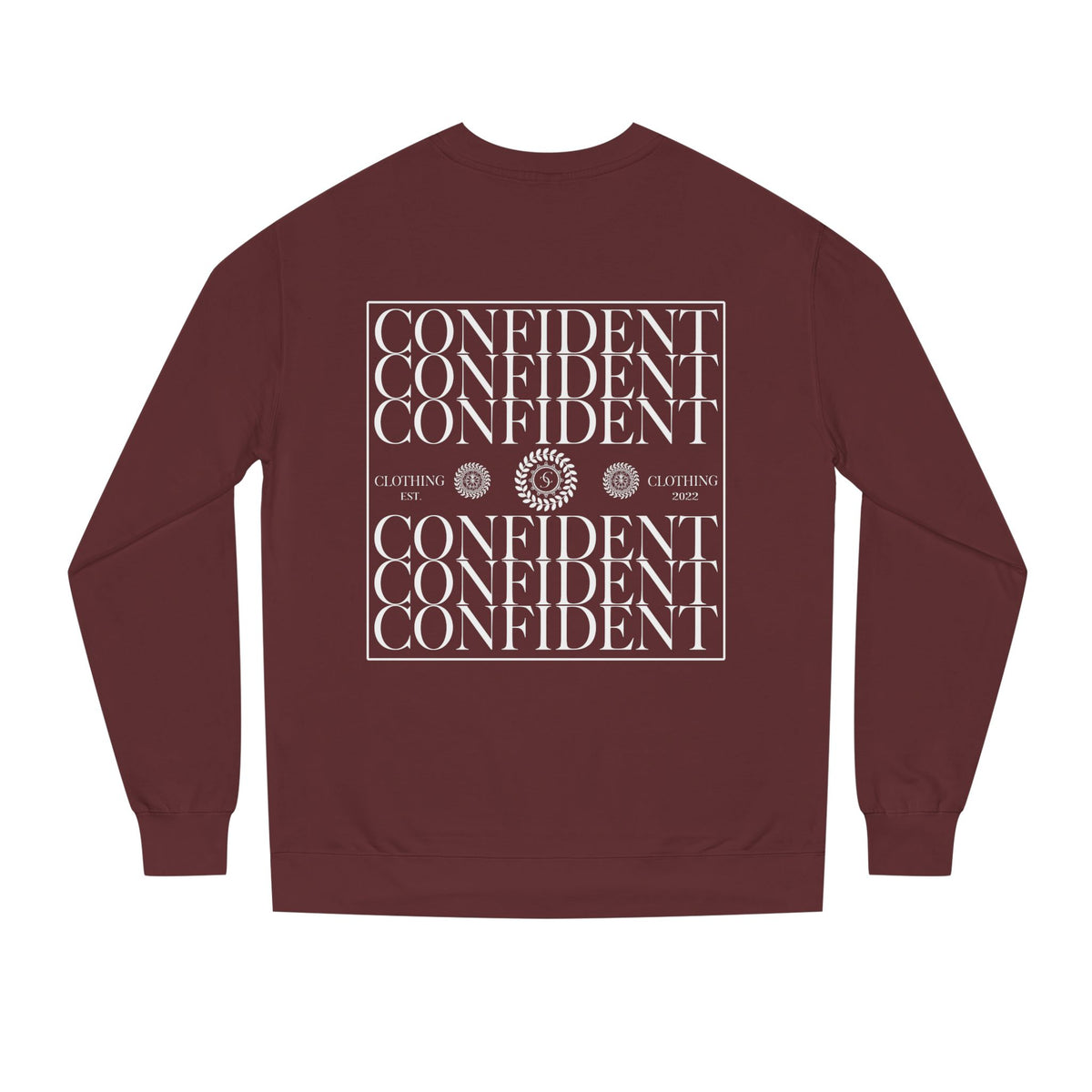 0.5 Confident Clothing Unisex Crew Neck Sweatshirt