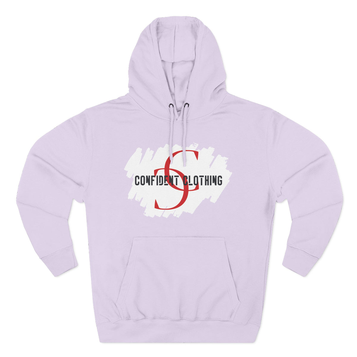 1.8 Confident Clothing Logo Fleece Hoodie