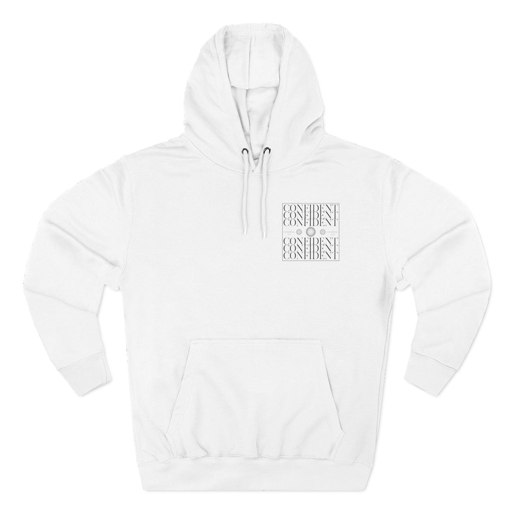 0.9 Confident Clothing Graphic Fleece Hoodie