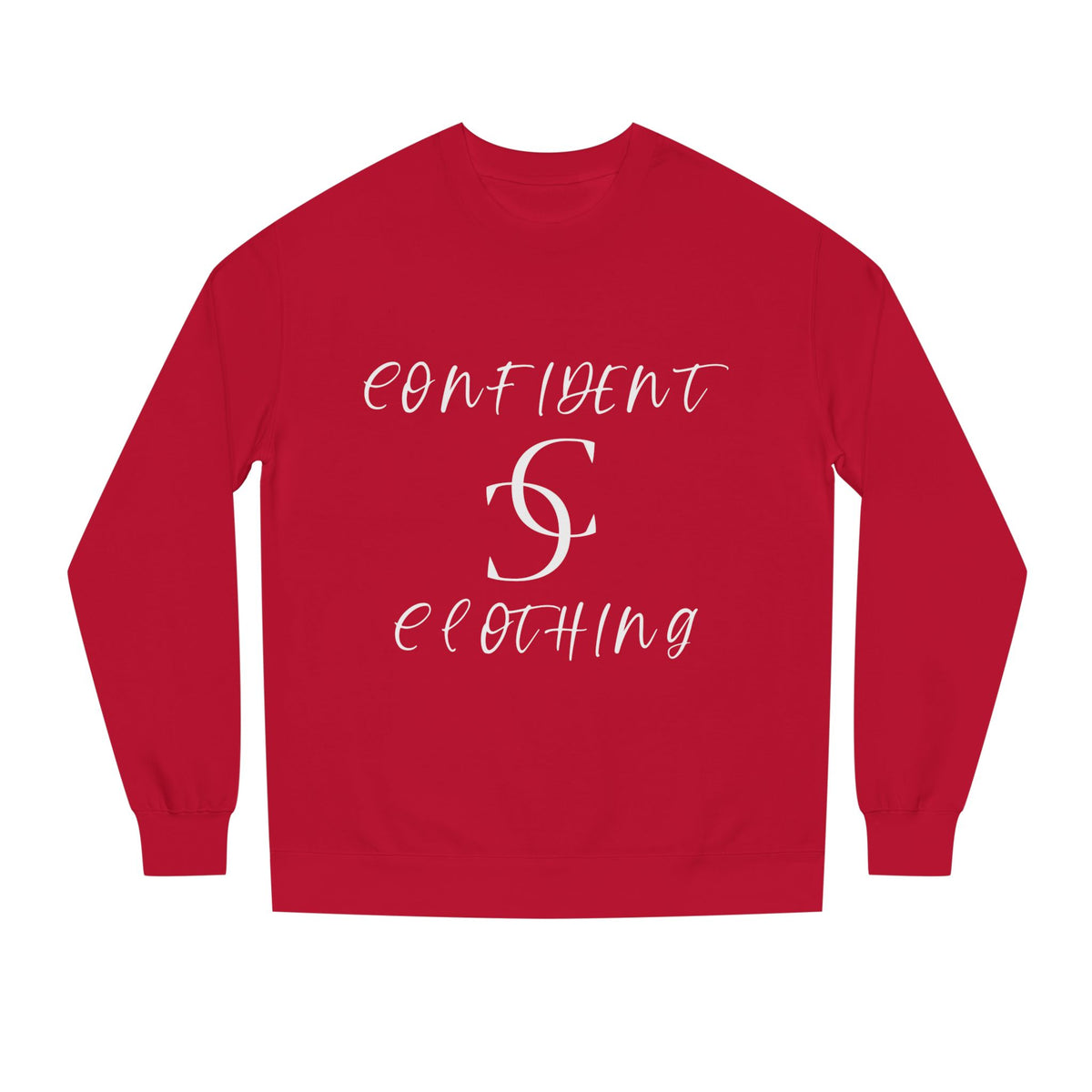 0.6 Confident Clothing Unisex Crew Neck Sweatshirt