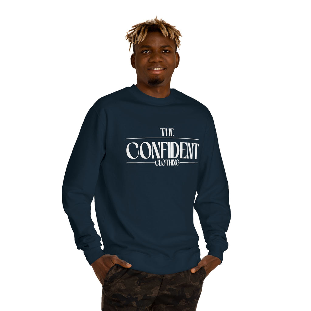 0.3 Confident Clothing Unisex Crew Neck Sweatshirt