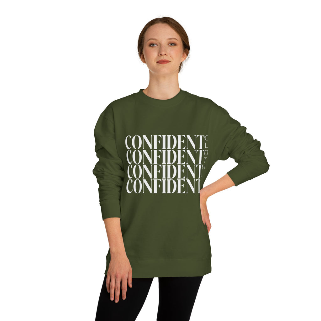 2.2 Confident Clothing Unisex Crew Neck Sweatshirt