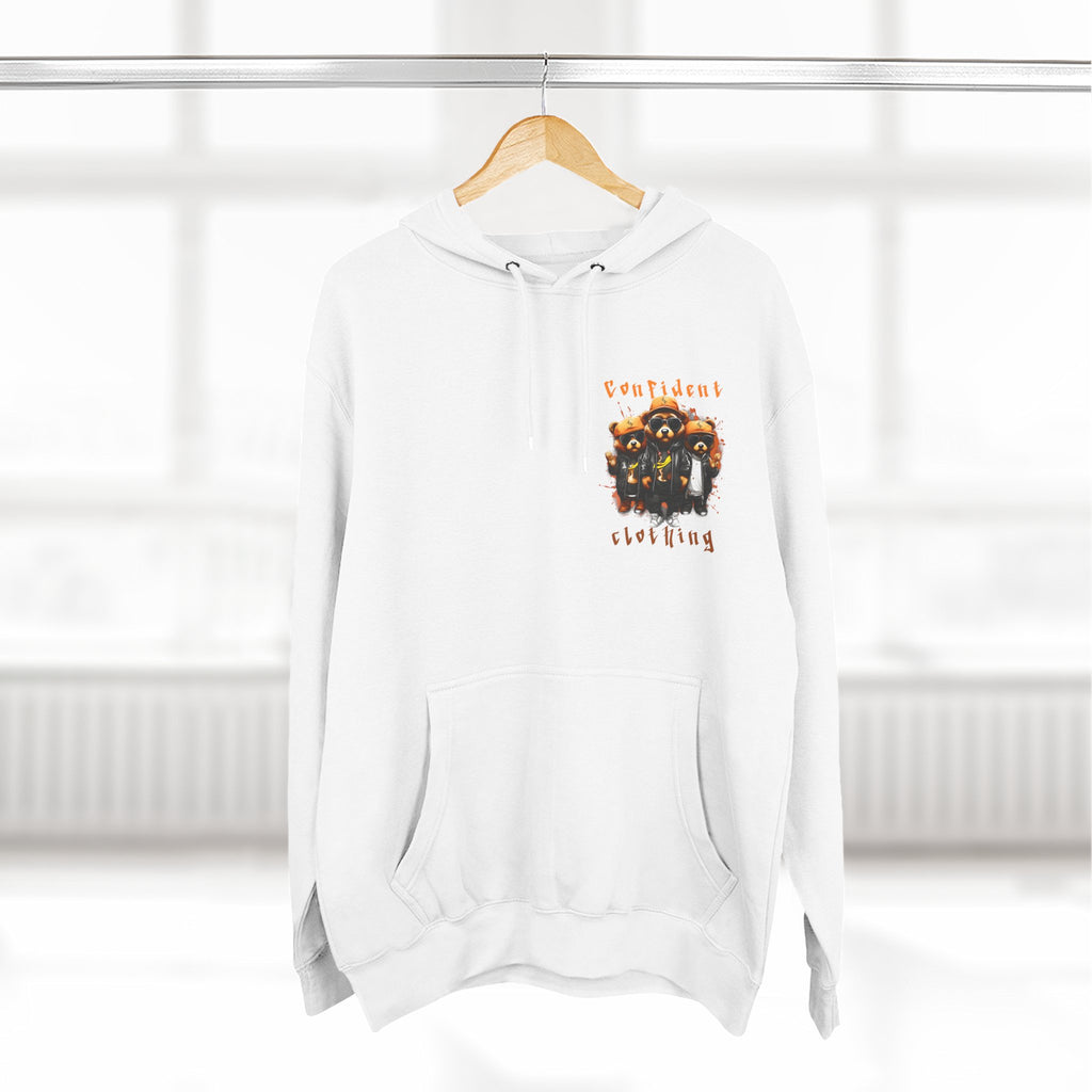 Confident Clothing Raccoon Crew Fleece Hoodie
