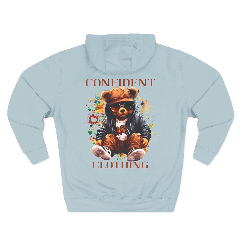 0.4 Confident Clothing Cool Bear Graphic Hoodie