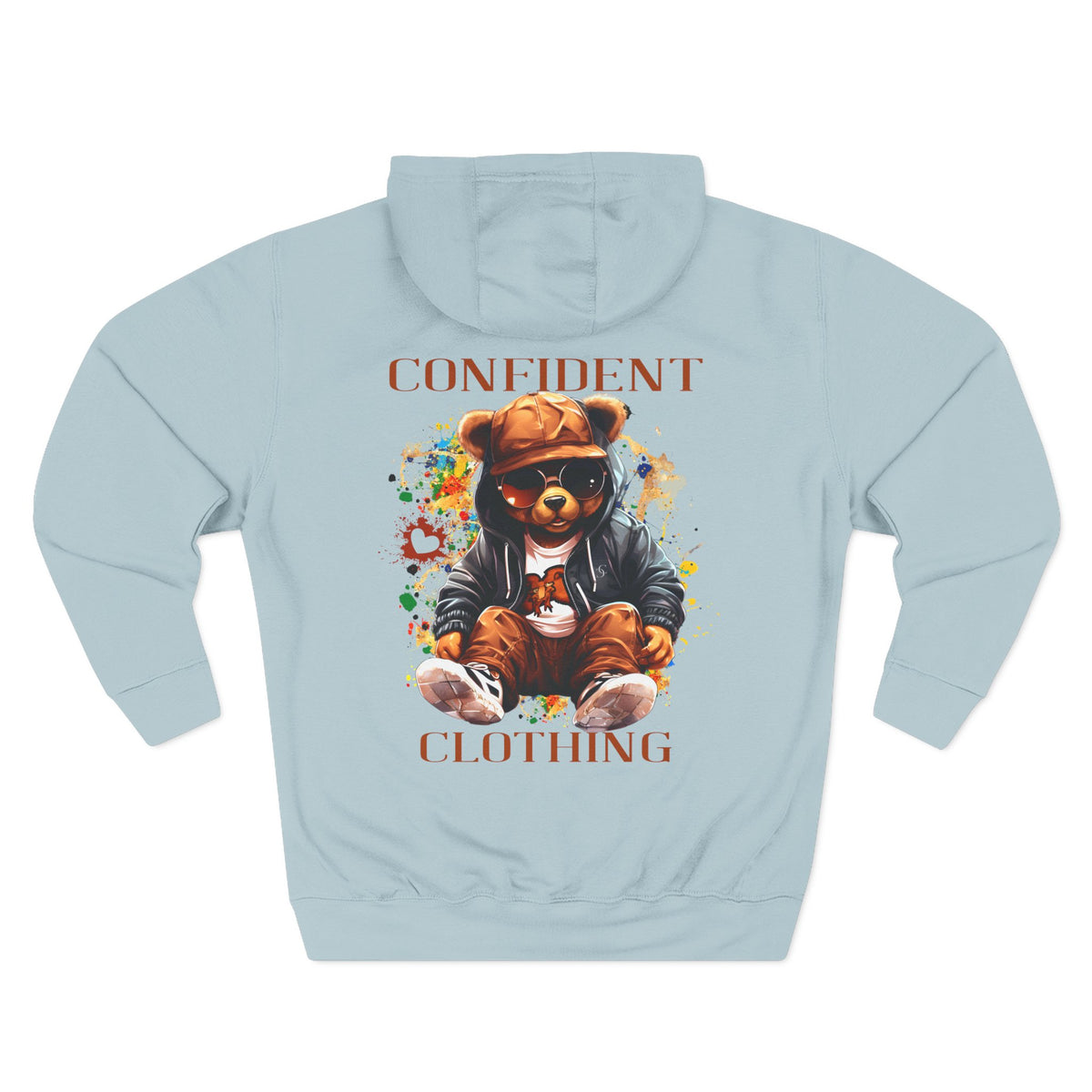 0.4 Confident Clothing Cool Bear Graphic Hoodie