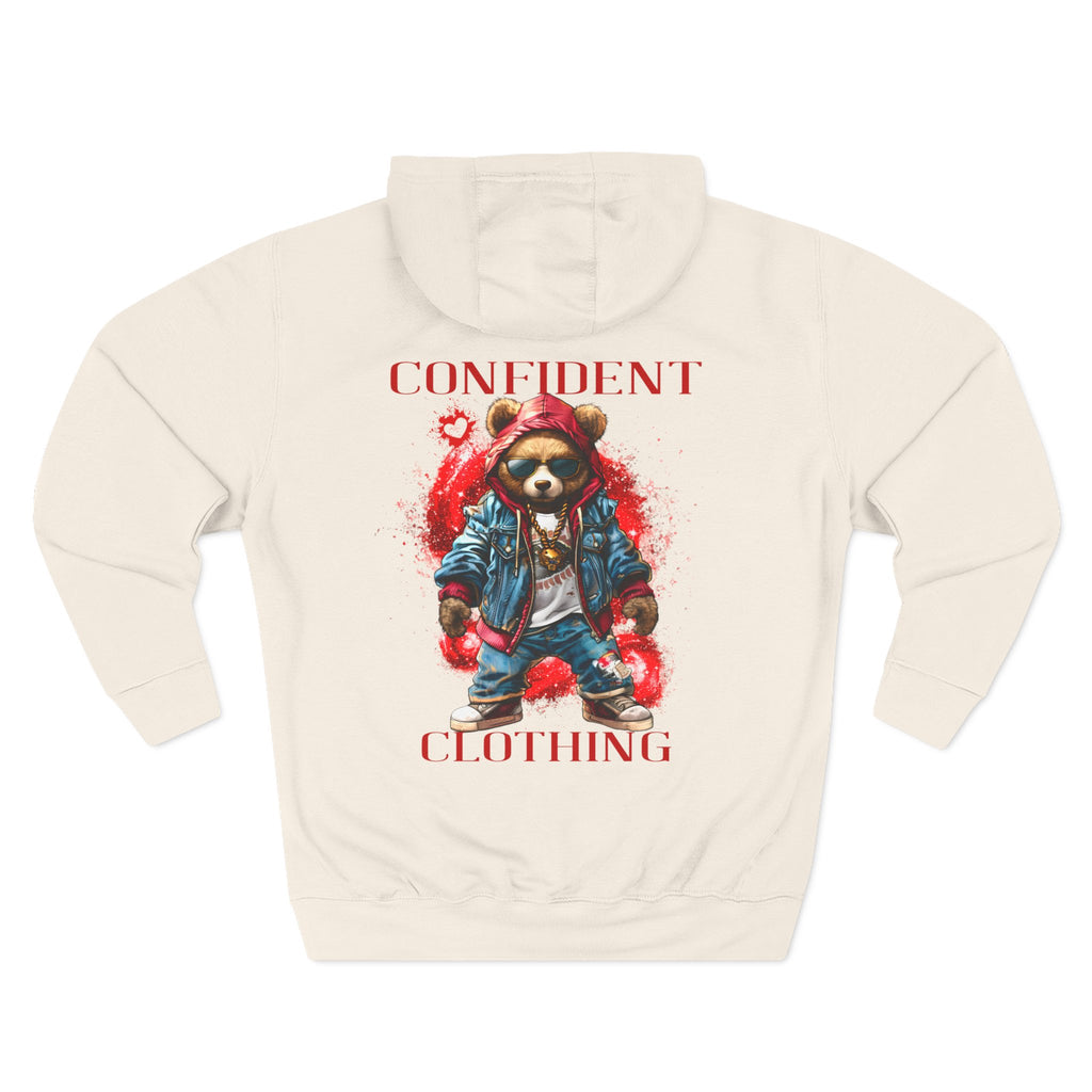 Confident Clothing Galaxy Bear Graphic Hoodie