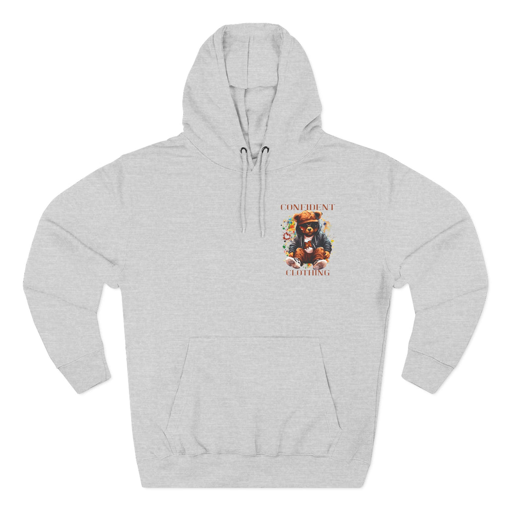 0.4 Confident Clothing Cool Bear Graphic Hoodie