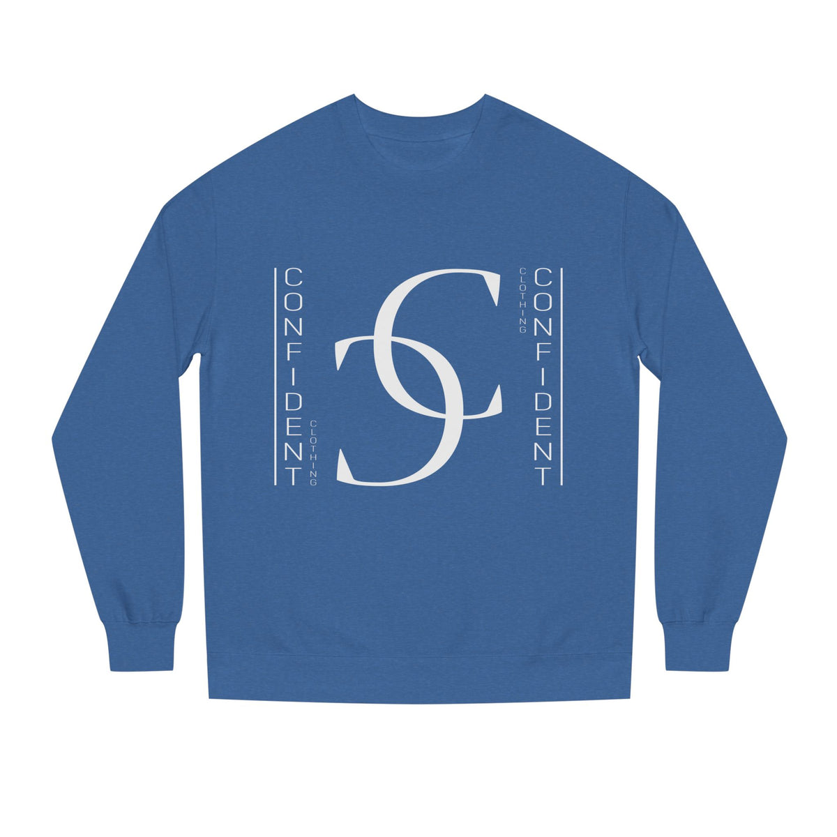 0.2 Confident Clothing Unisex Crew Neck Sweatshirt