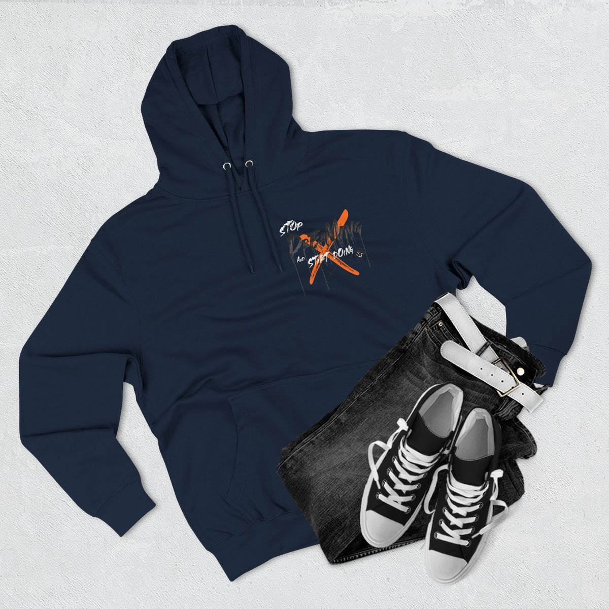1.2 Confident Clothing Dreaming Graphic Fleece Hoodie