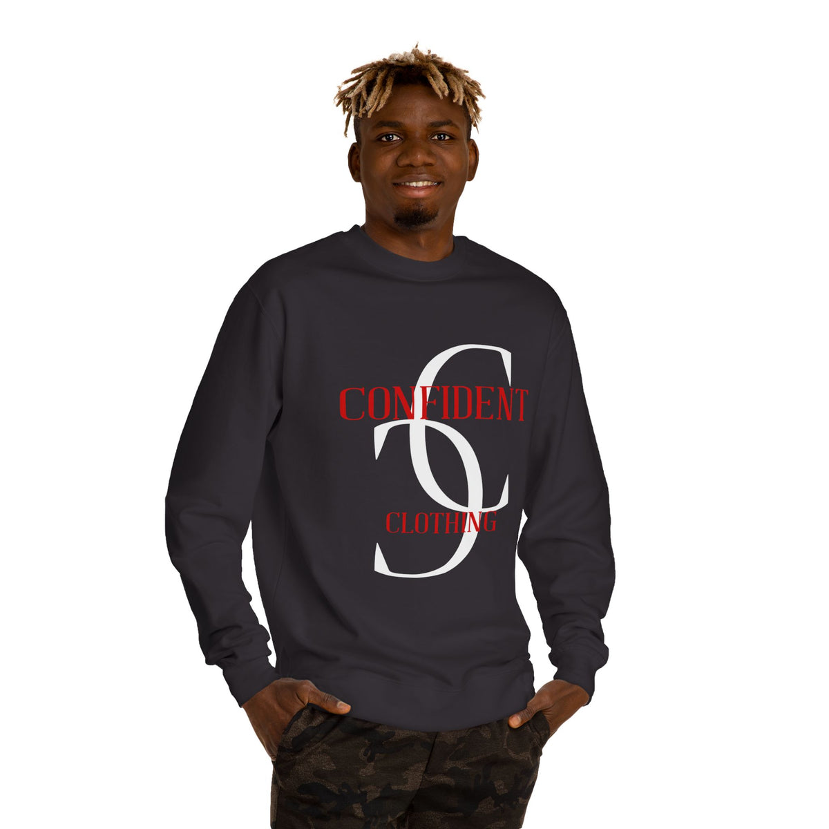 2.0 Confident Clothing Unisex Crew Neck Sweatshirt