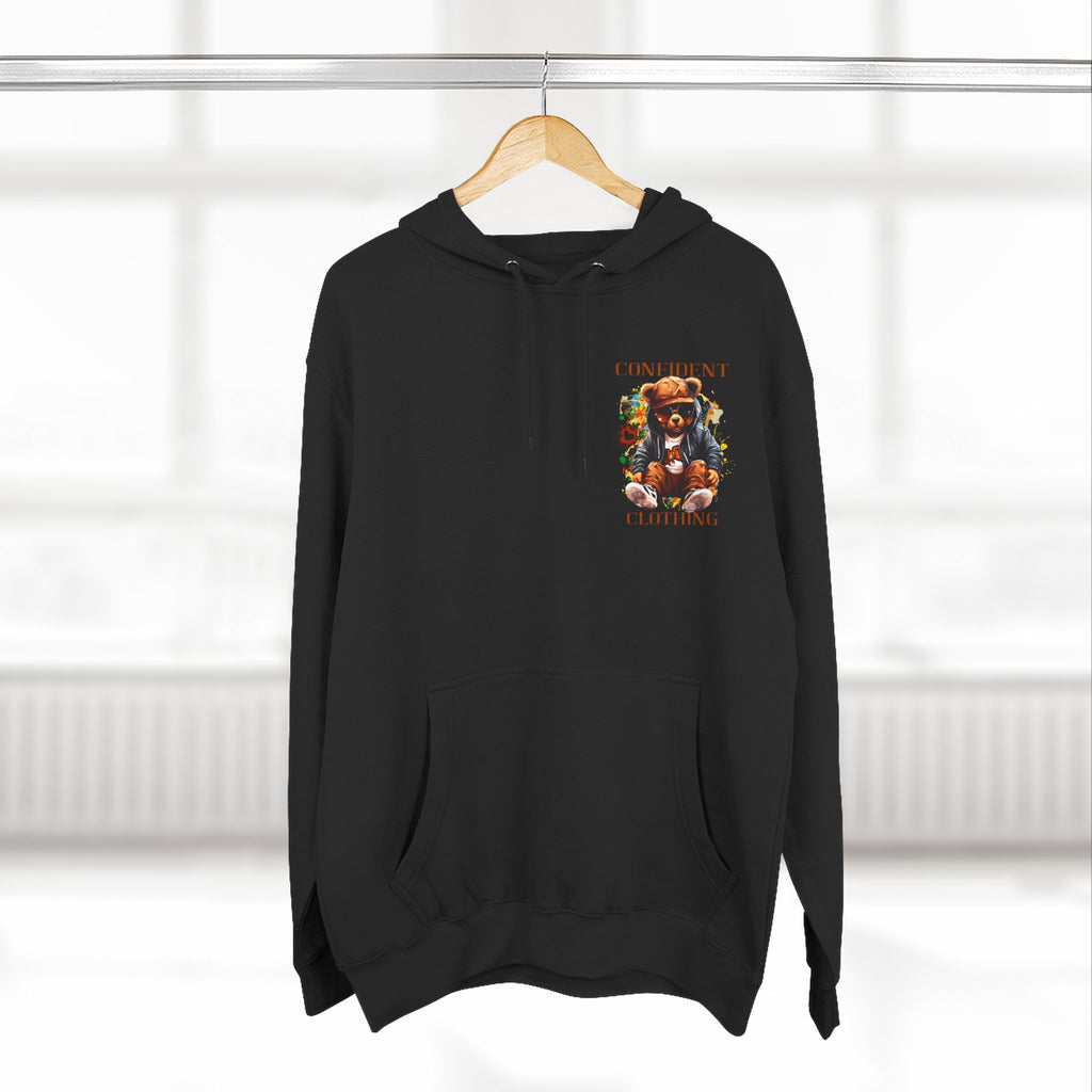 0.4 Confident Clothing Cool Bear Graphic Hoodie