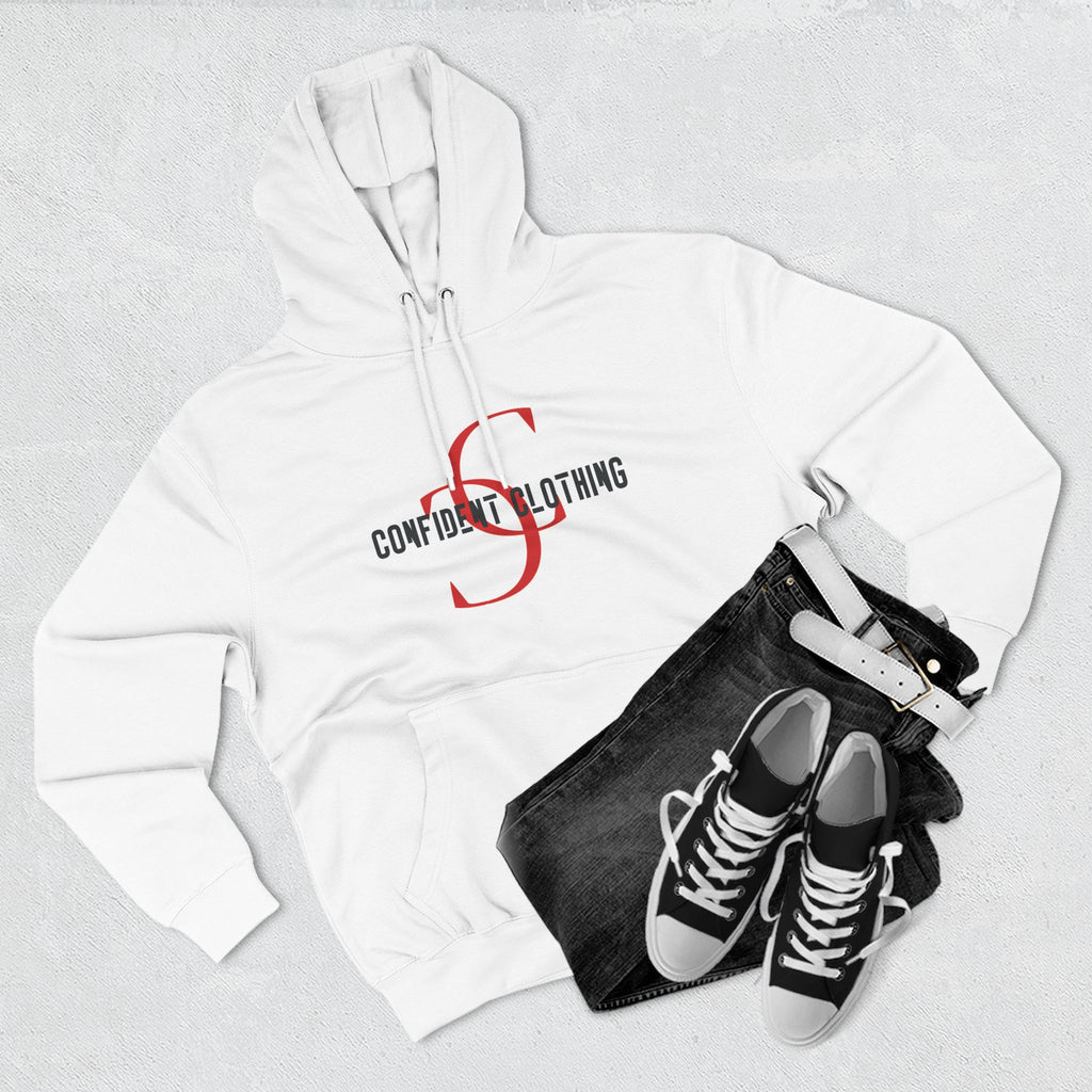 1.8 Confident Clothing Logo Fleece Hoodie