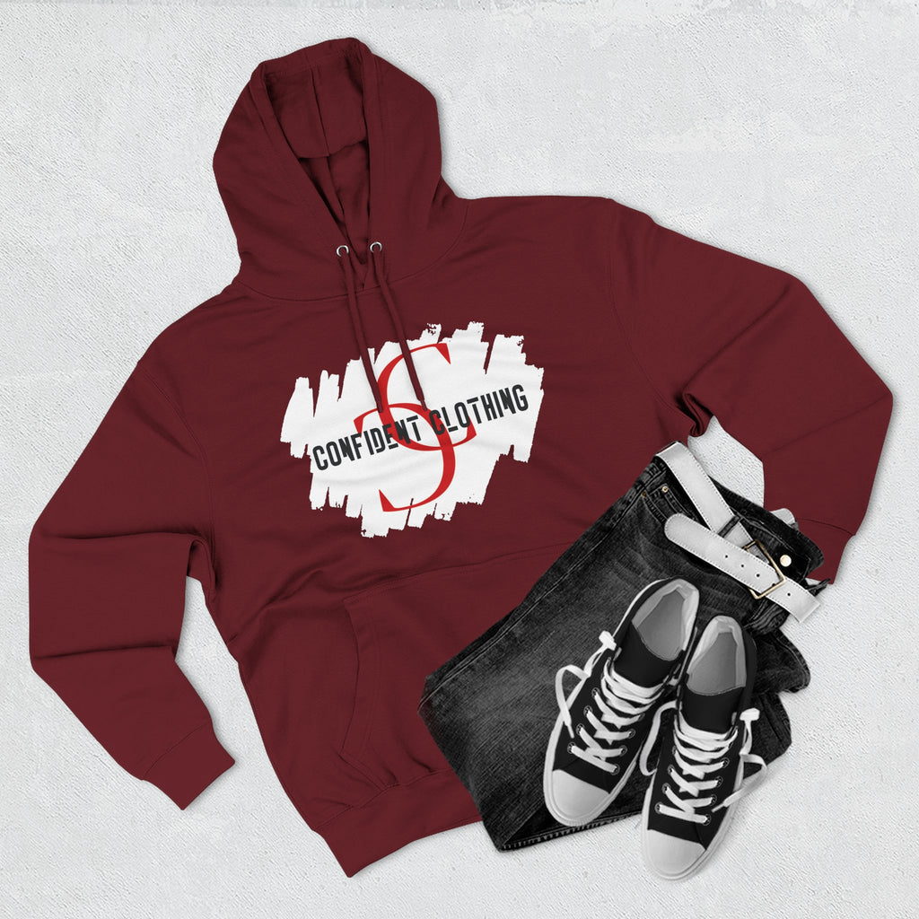 1.8 Confident Clothing Logo Fleece Hoodie