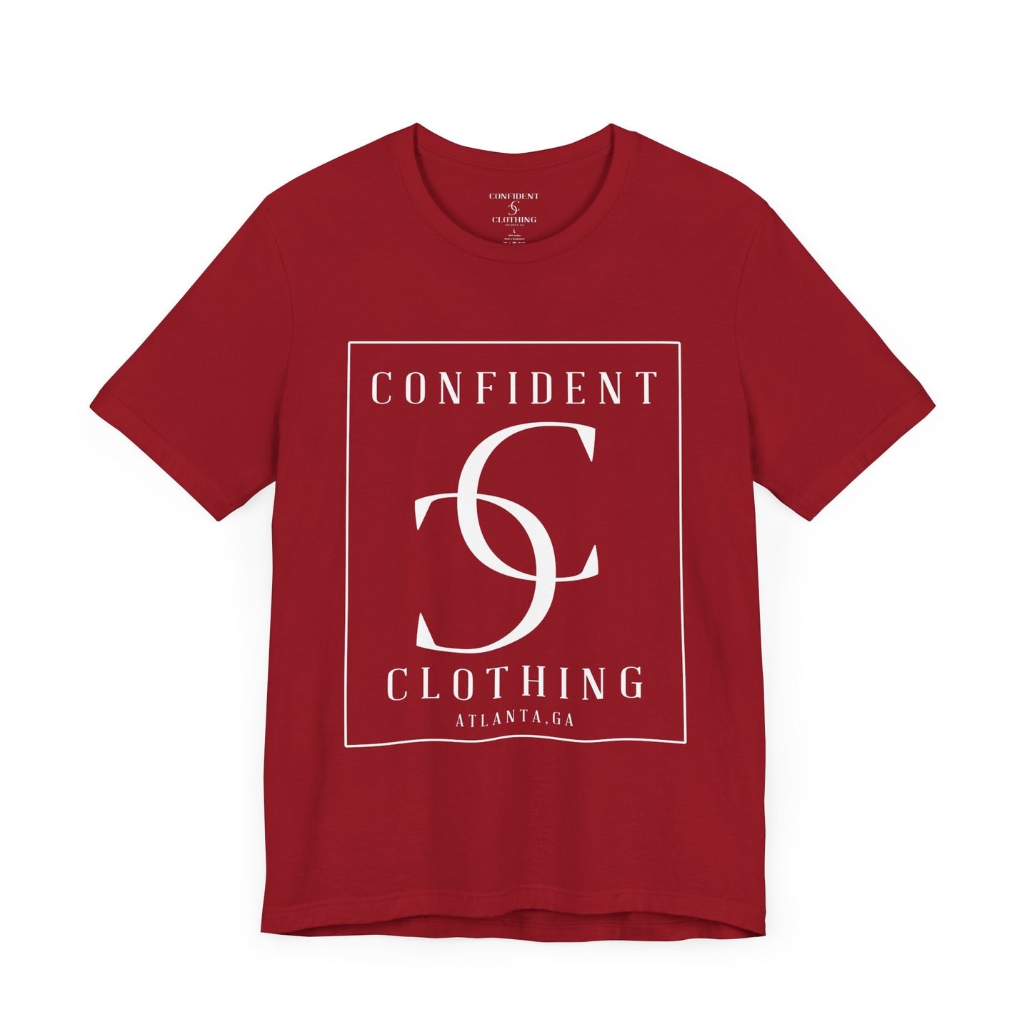 cc (Unisex) multi-color Jersey Short Sleeve Tee (white logo)
