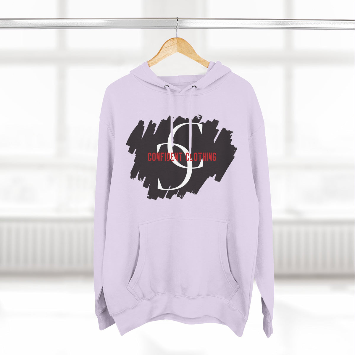 1.9 Confidence Clothing Graphic Fleece Hoodie