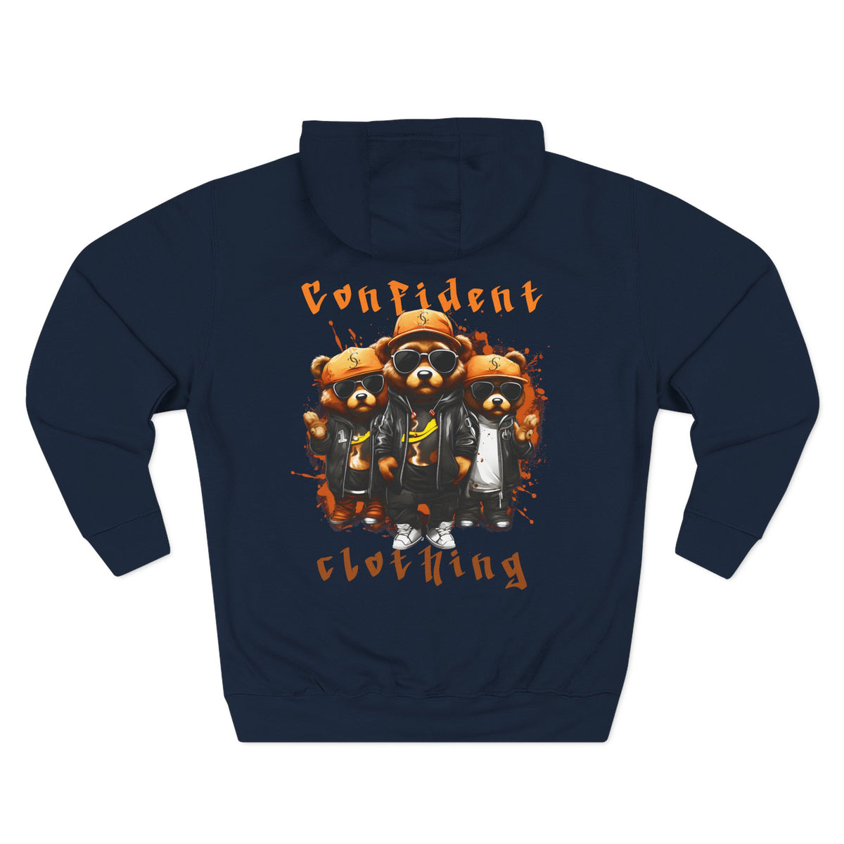 Confident Clothing Raccoon Crew Fleece Hoodie